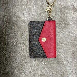 Michael Kora Card Holder Keychain